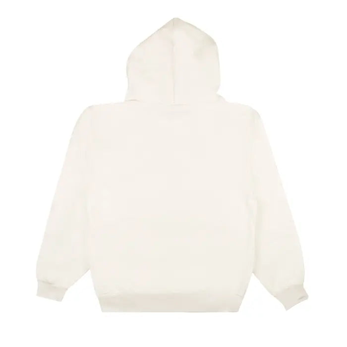 Sp5der OG Rhinestone Hoodie 'White' - PASTFRWRD