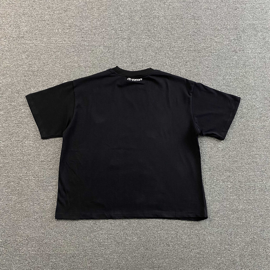 MERTRA STACKED LOGO T SHIRT - PASTFRWRD