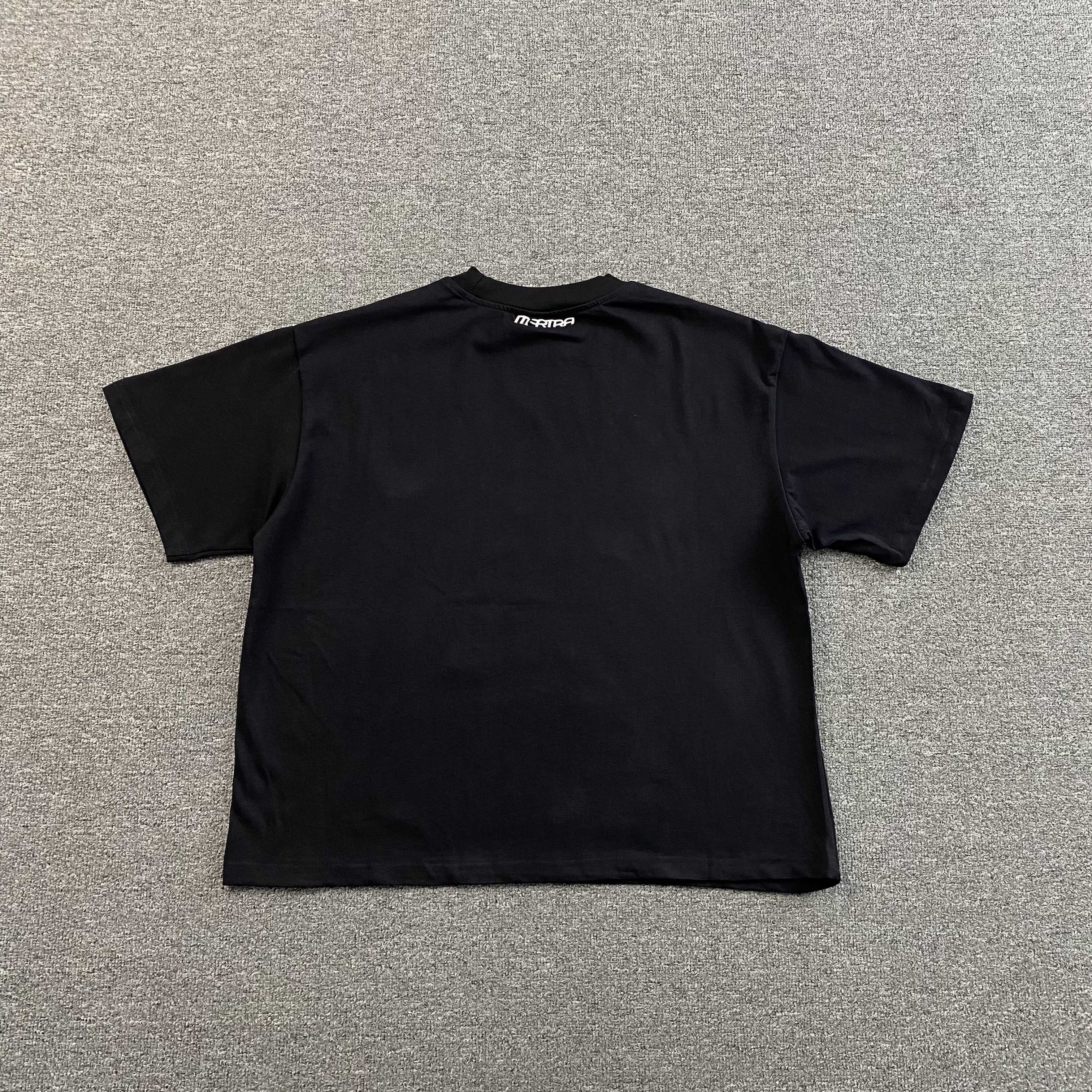 MERTRA STACKED LOGO T SHIRT - PASTFRWRD