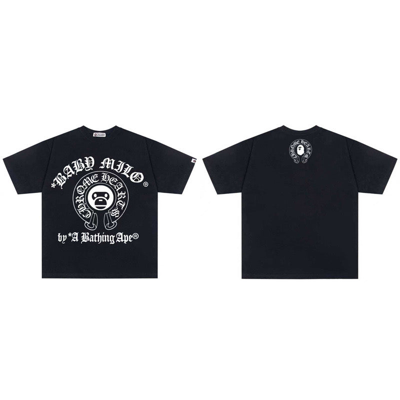 Baby Milo X Chrome Hearts X Bape