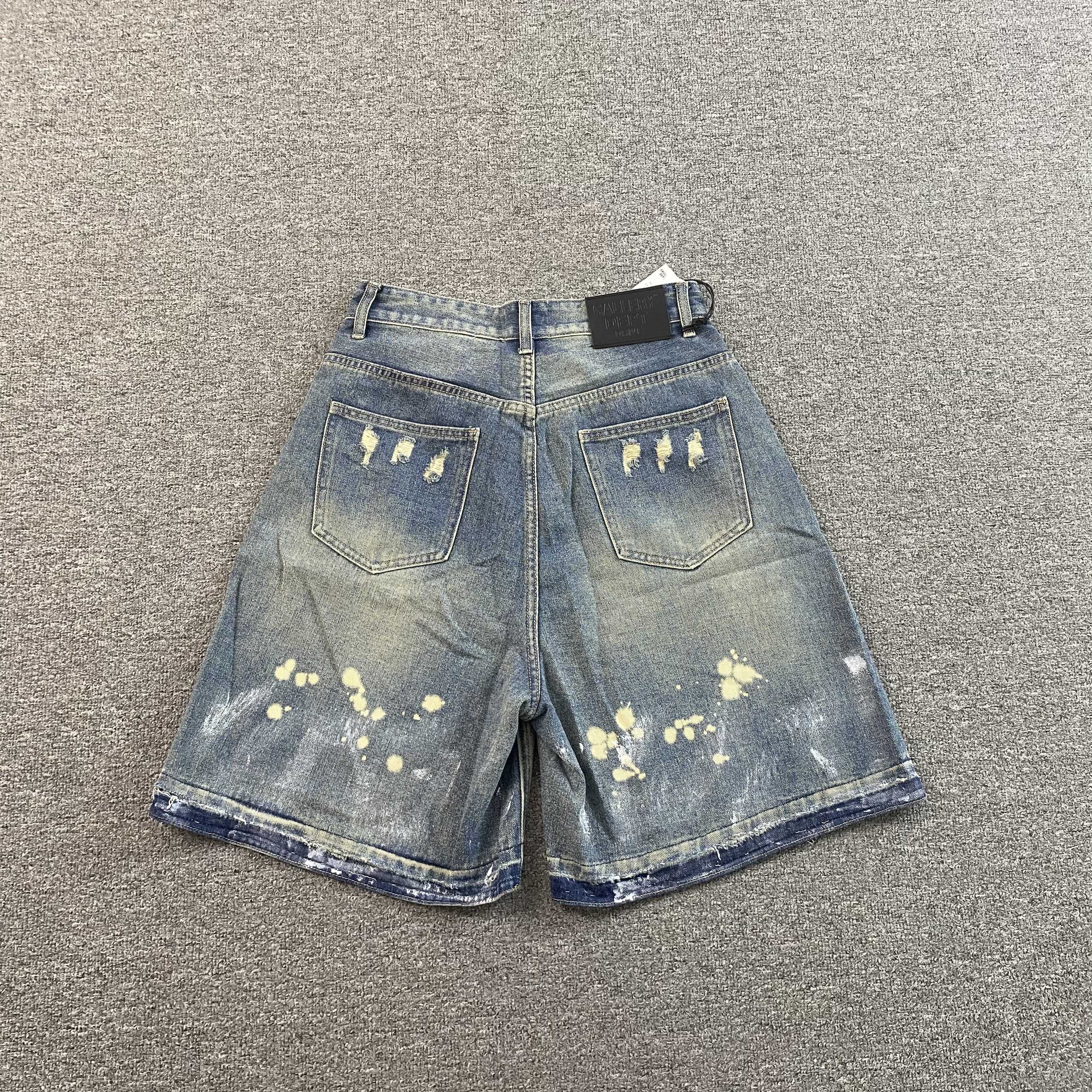 GALLERY DEPT. BLEACH SPLATTER SHORTS - PASTFRWRD