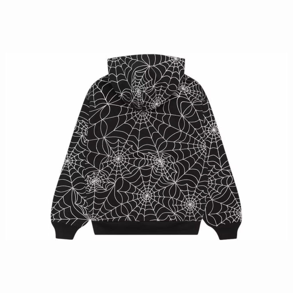 SP5DER EMBROIDERY AOP HOODIE - PASTFRWRD