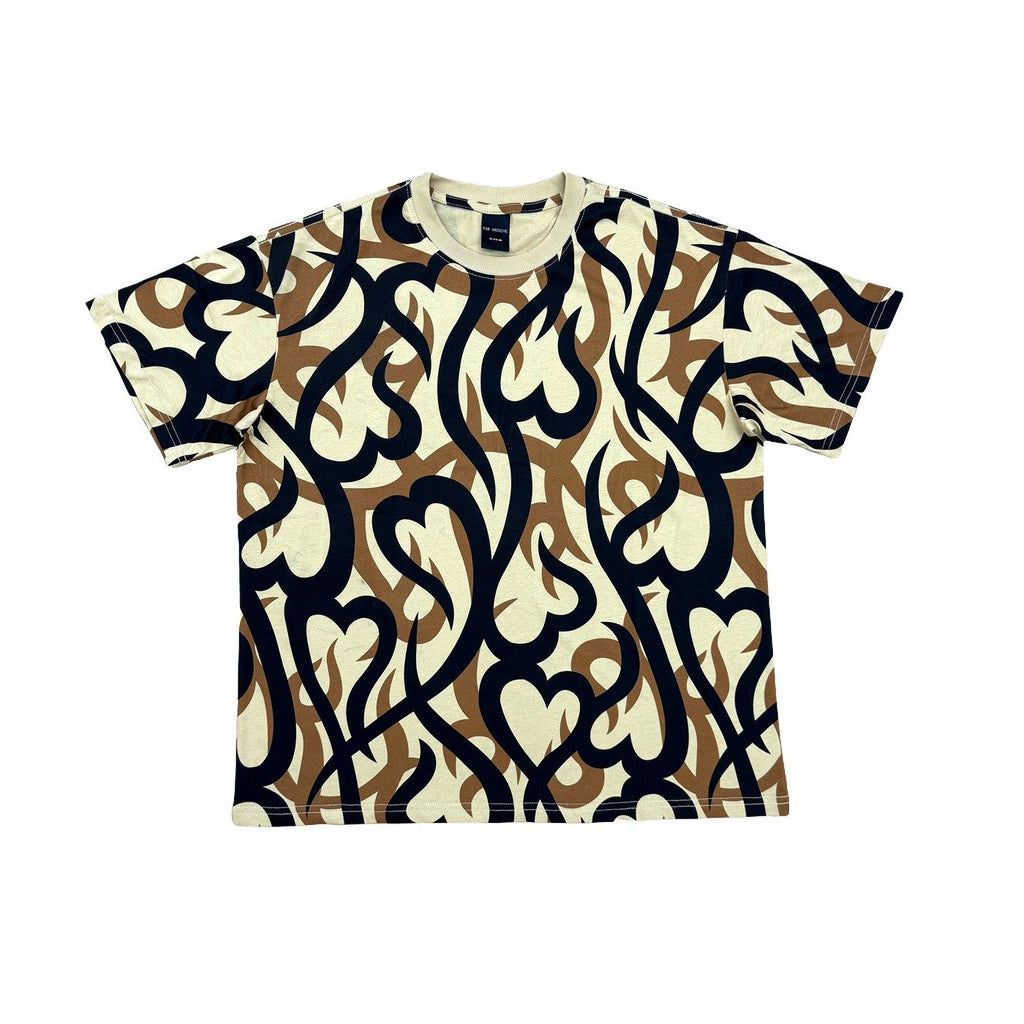 Number (N)ine AW04 Tribal Heart
Camo Tee Thorn Camouflage Short Sleeve - PASTFRWRD
