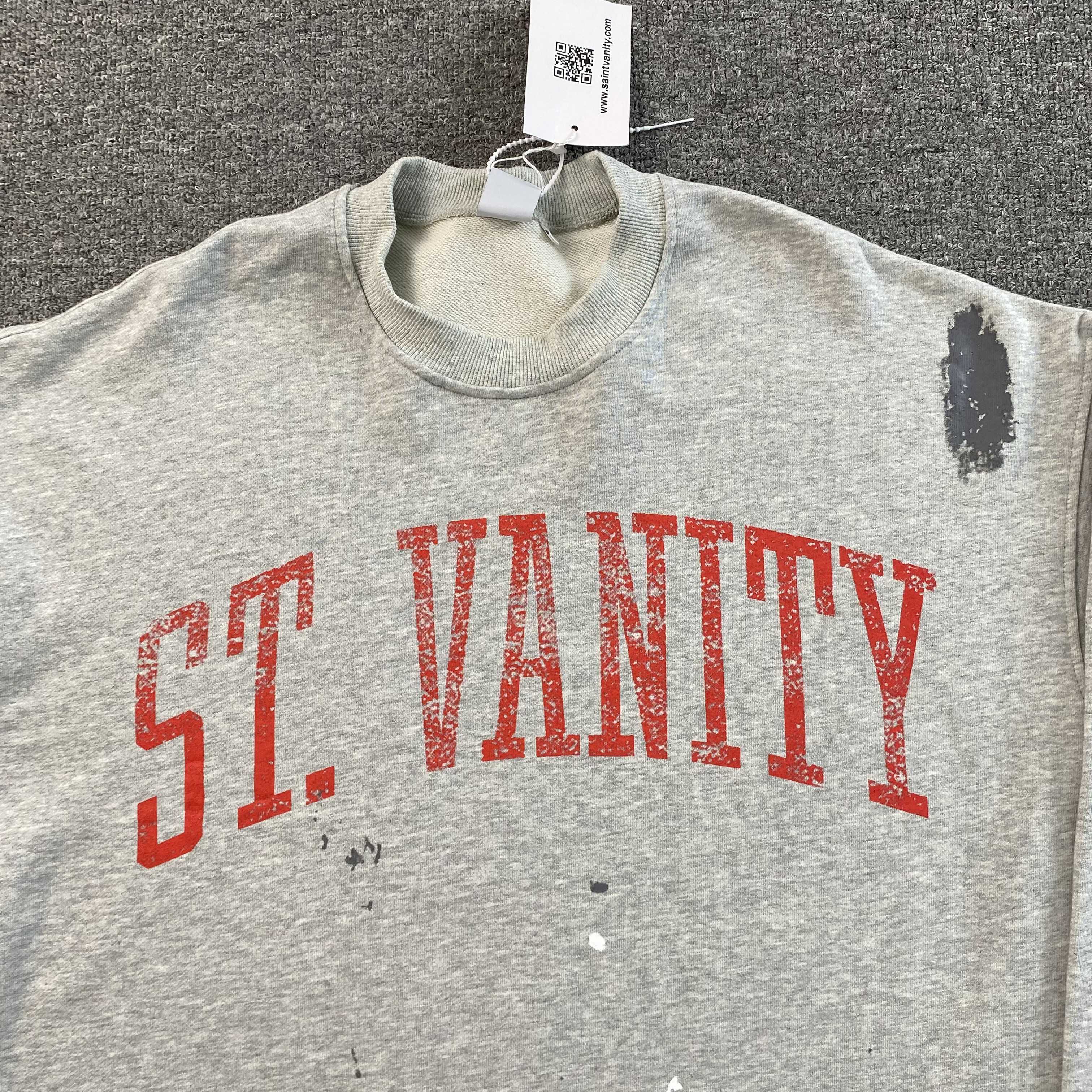 SAINT VANITY BADGERS CREWNECK T SHIRT - PASTFRWRD