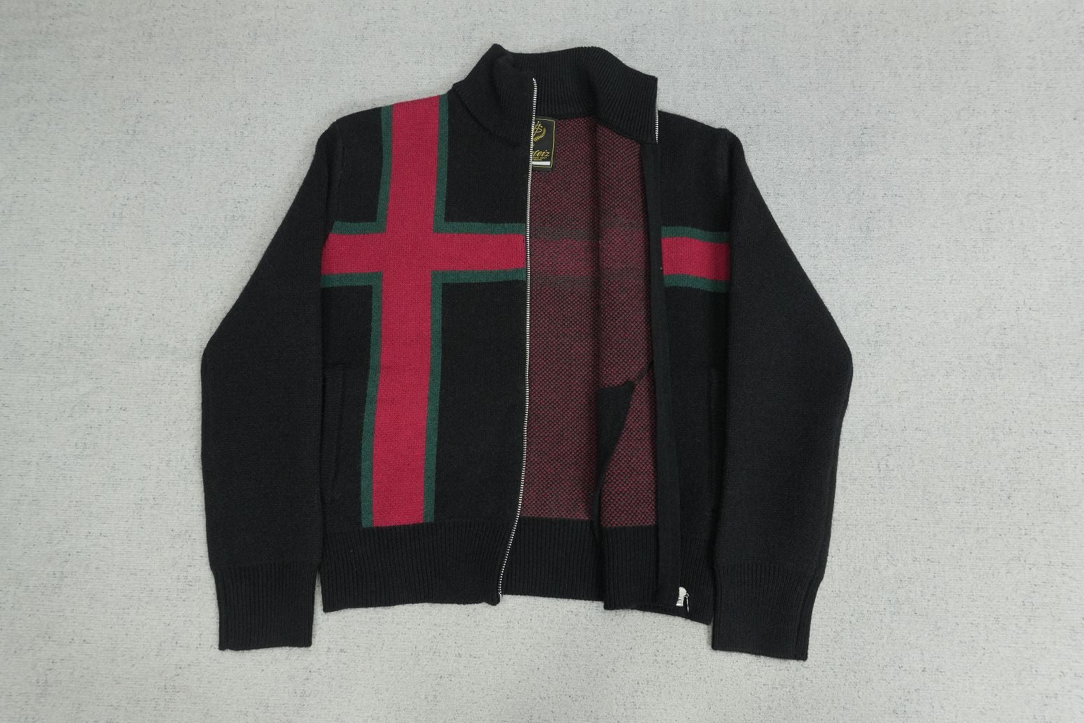 CORTEIZ LUX KNIT ZIP UP TOP - PASTFRWRD