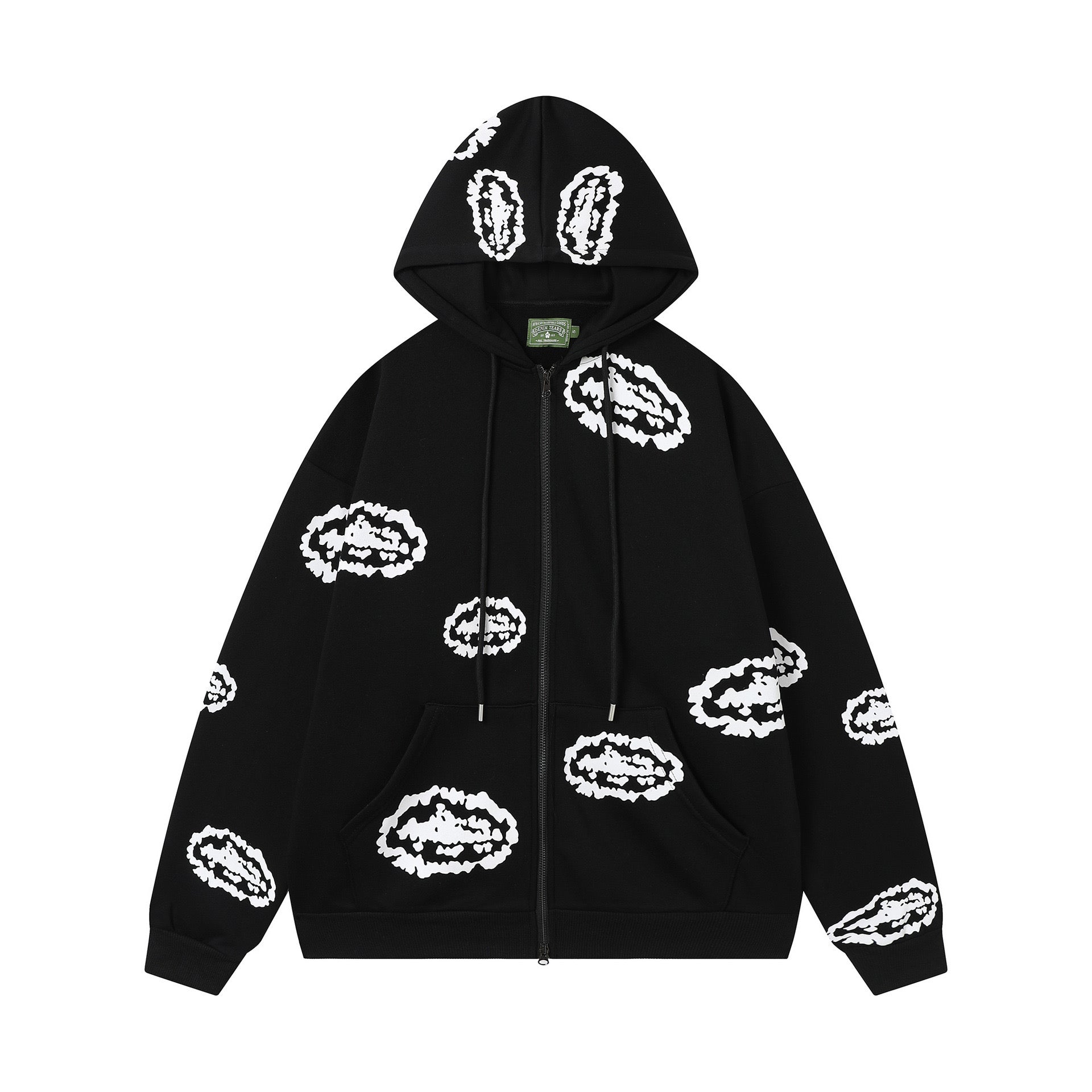CORTEIZ X DENIM TEARS WREATH HOODIE - PASTFRWRD