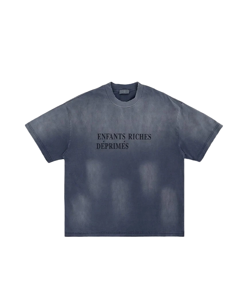 Faded vintage-style t-shirt made from heavyweight cotton with a comfortable fit.