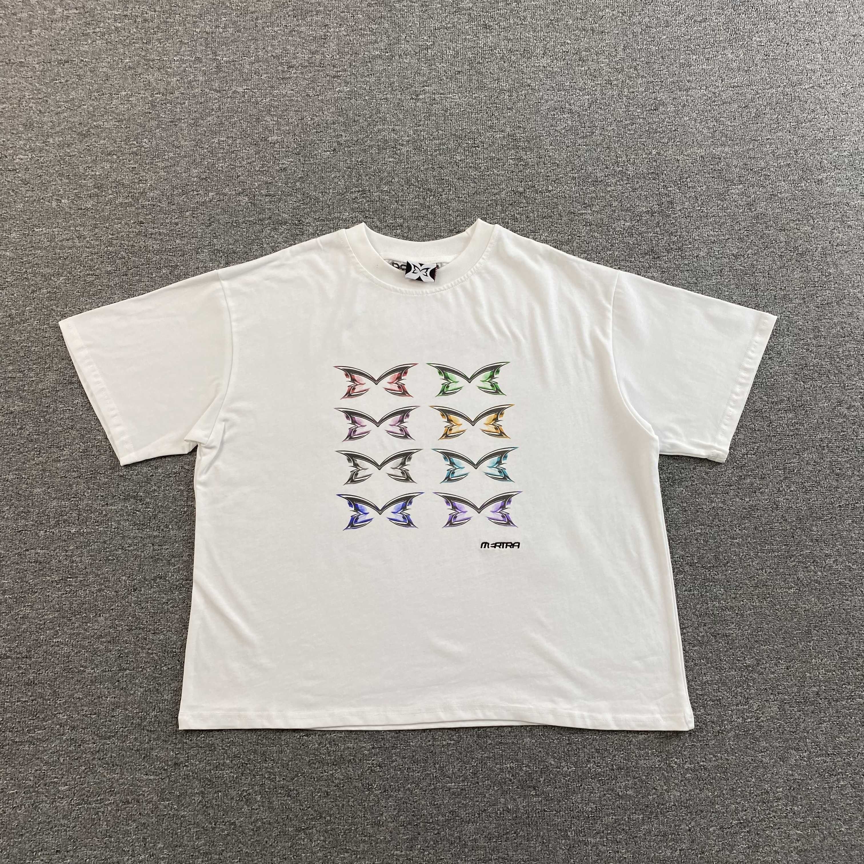 MERTRA STACKED LOGO T SHIRT - PASTFRWRD