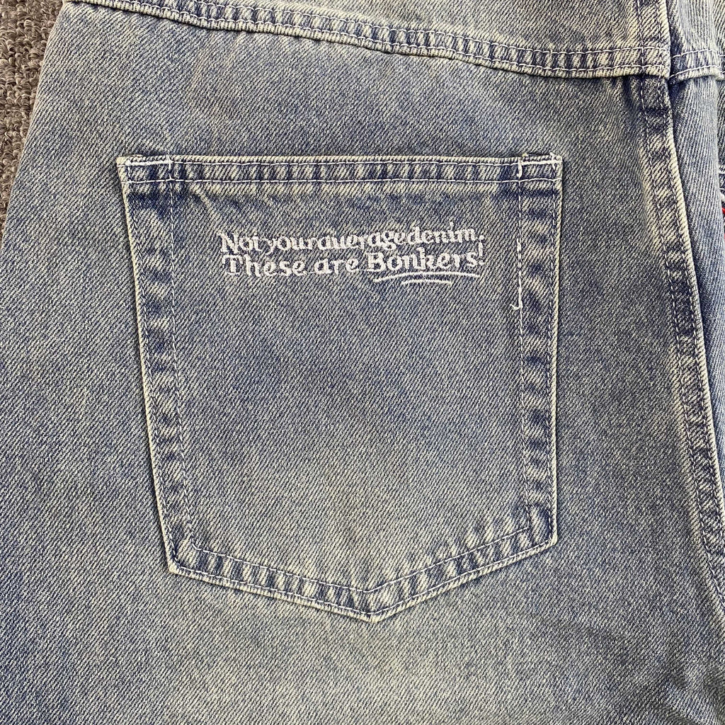 PROTECT LDN EVERYDAY BLUE BONKERS DENIMS - PASTFRWRD