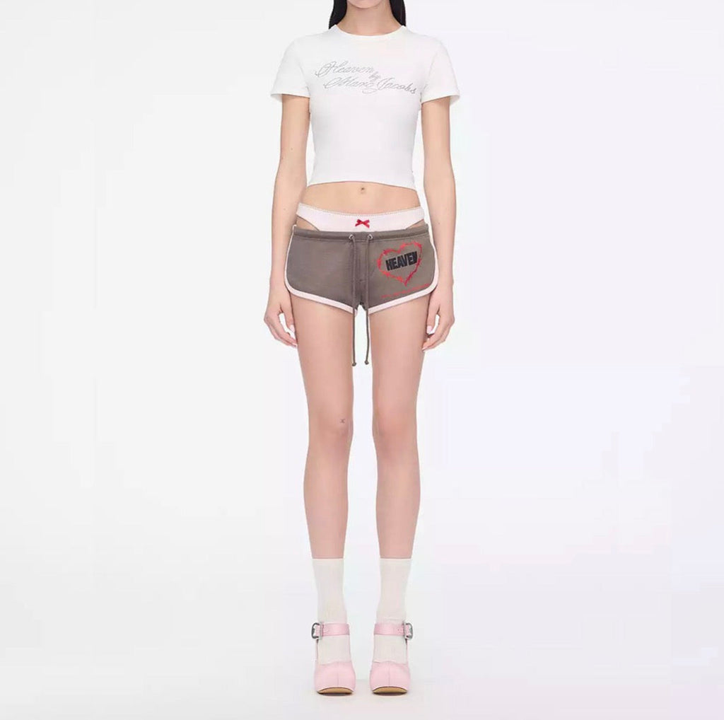 HEAVEN BY MARC JACOBS DOUBLE WAIST SHORTS - PASTFRWRD