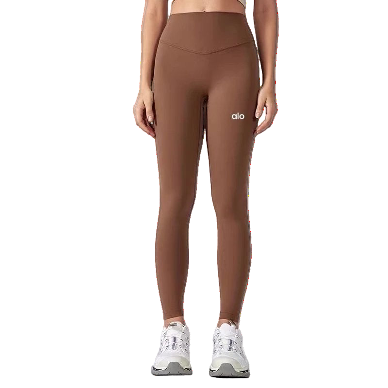 Black Alo Yoga Pants with a fitted design and high waistband for comfort and flexibility.