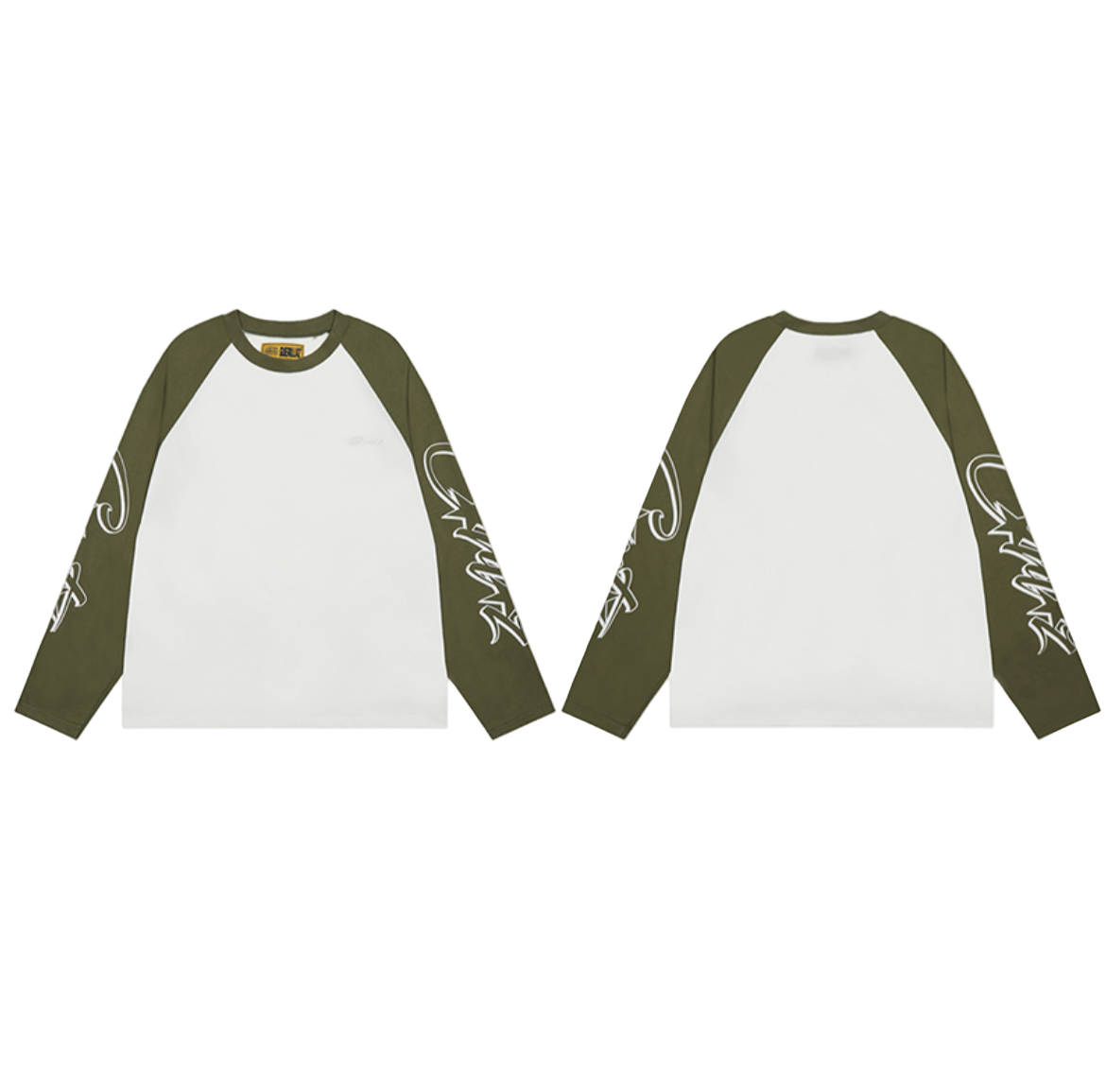 Set of Corteiz T-shirts in eight colors with ribbed crewneck and vintage faded wash design.