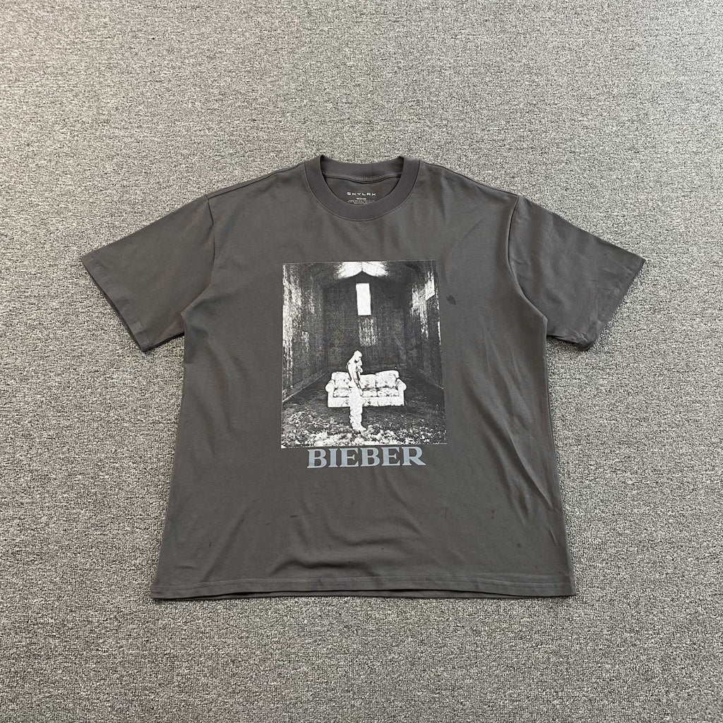 SKYLRK JUSTIN BEIBER COACHELLA 2026 GRAPHIC T SHIRT - PASTFRWRD