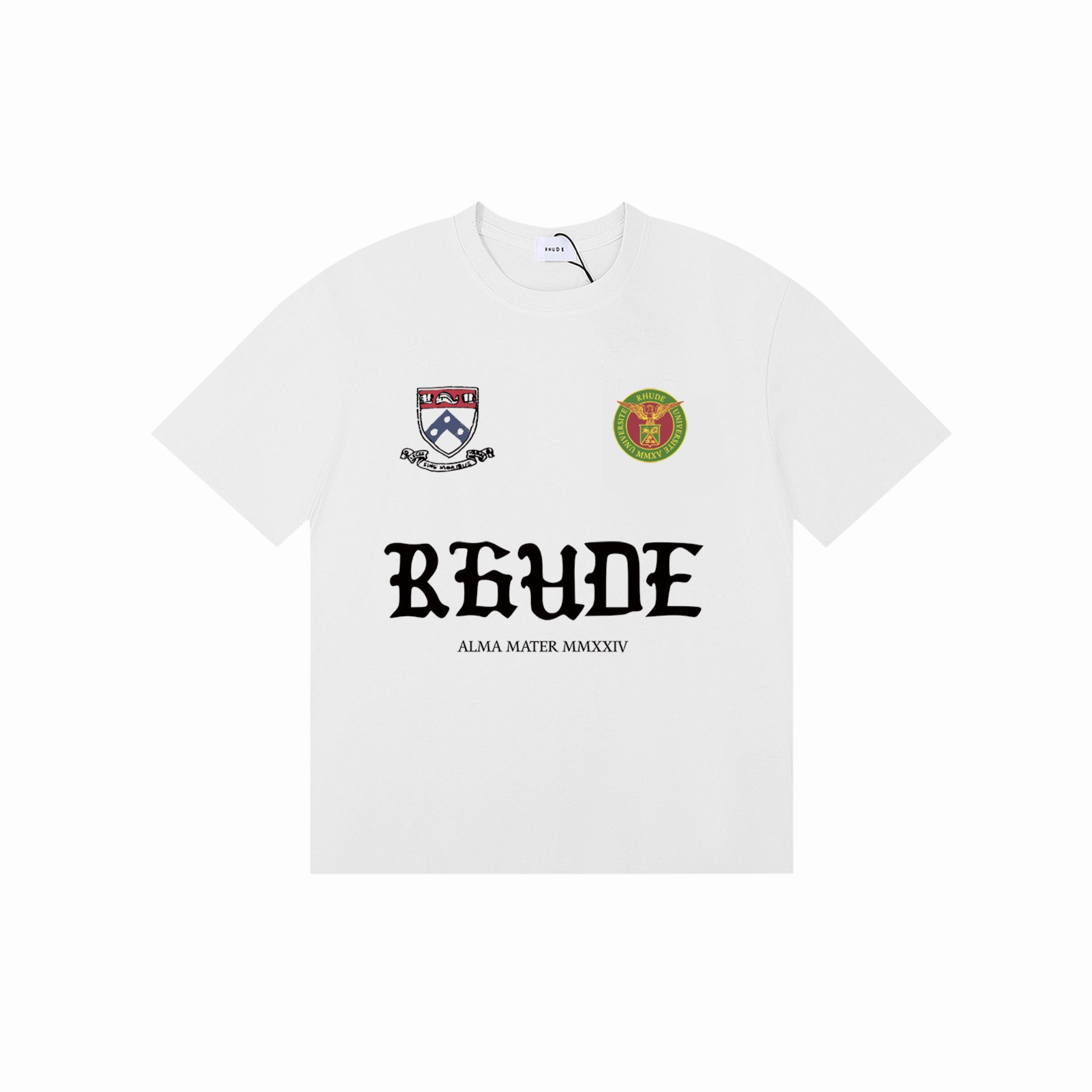 RHUDE ALMA MATER T-SHIRT - PASTFRWRD