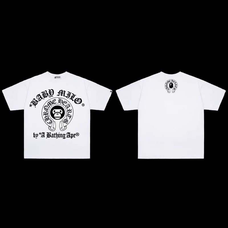 Baby Milo X Chrome Hearts X Bape