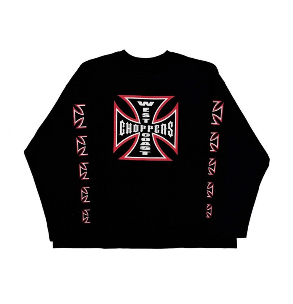 west coast chopper long sleeve tee - PASTFRWRD