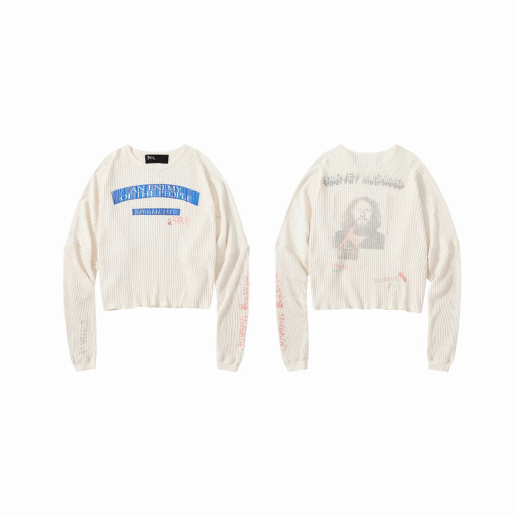 PALY HOLLYWOOD STEVES THERMAL SWEATER - PASTFRWRD
