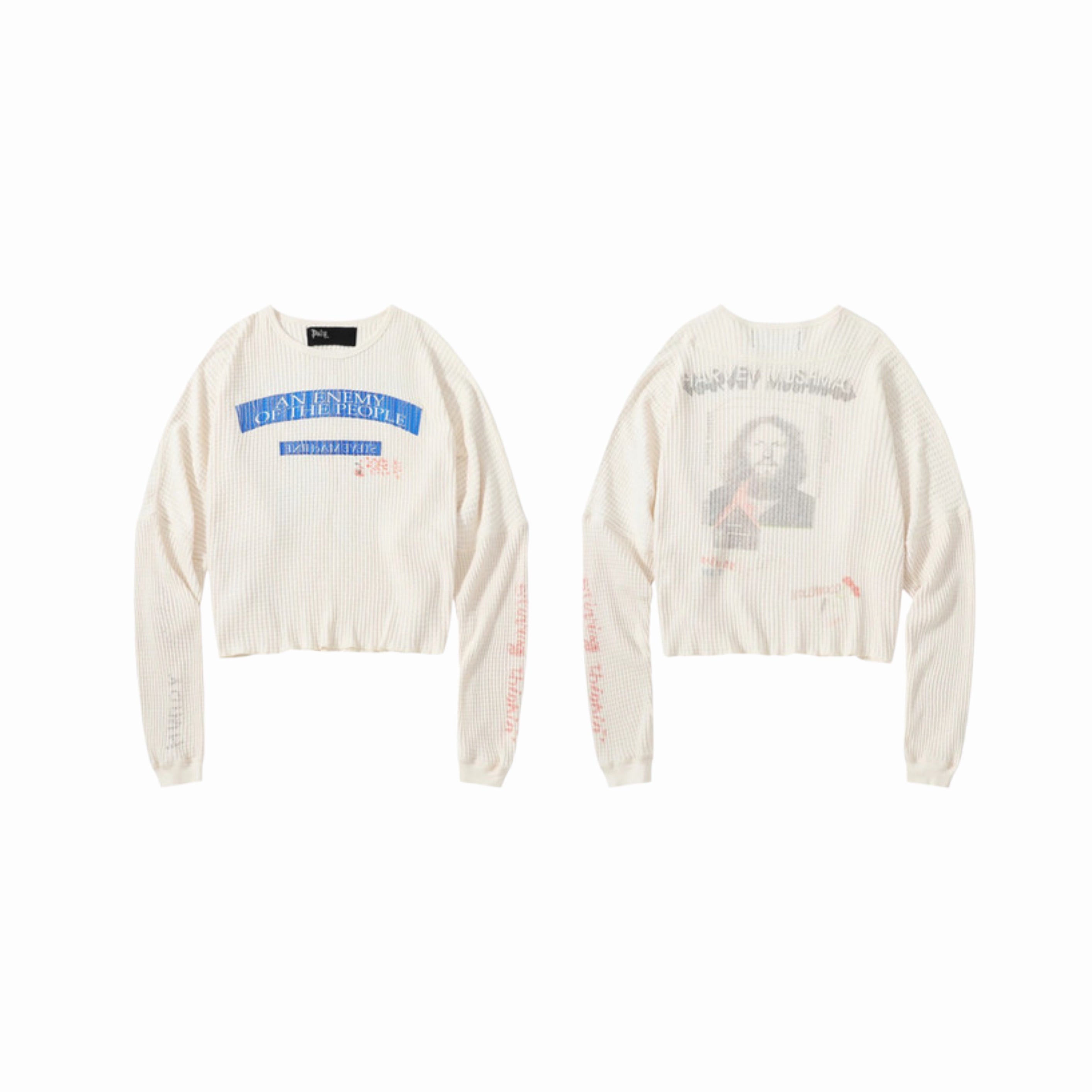 PALY HOLLYWOOD STEVES THERMAL SWEATER - PASTFRWRD