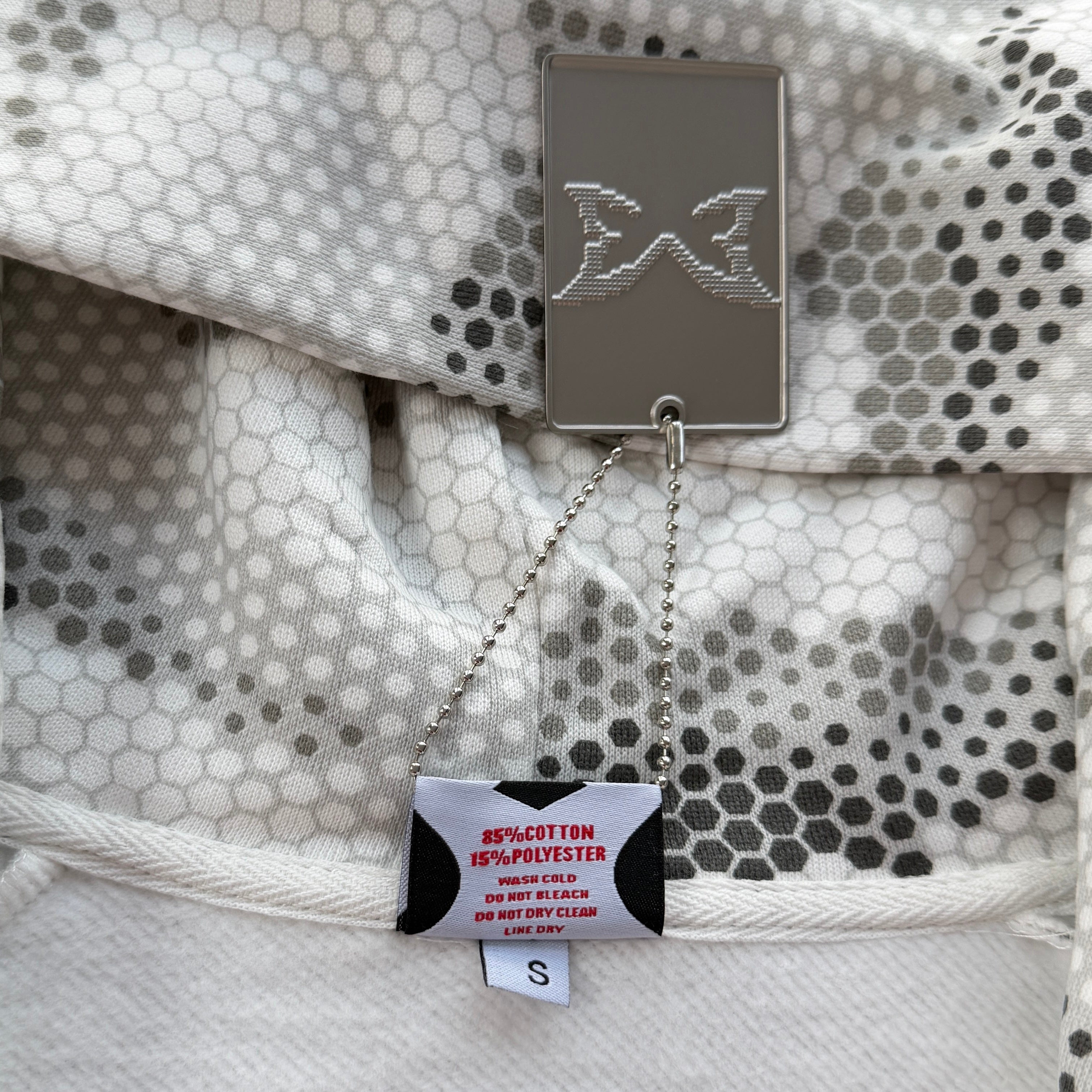 Mertra Snake Skin Hoodie Zip-Up PASTFRWRD