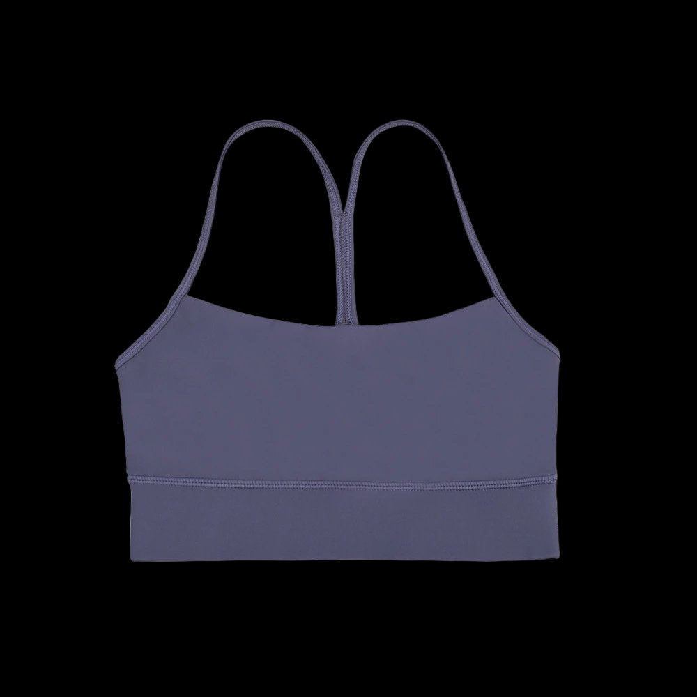 Lululemon Flow Y Nulu Sports Bra in soft, breathable fabric with Y-back design and supportive fit