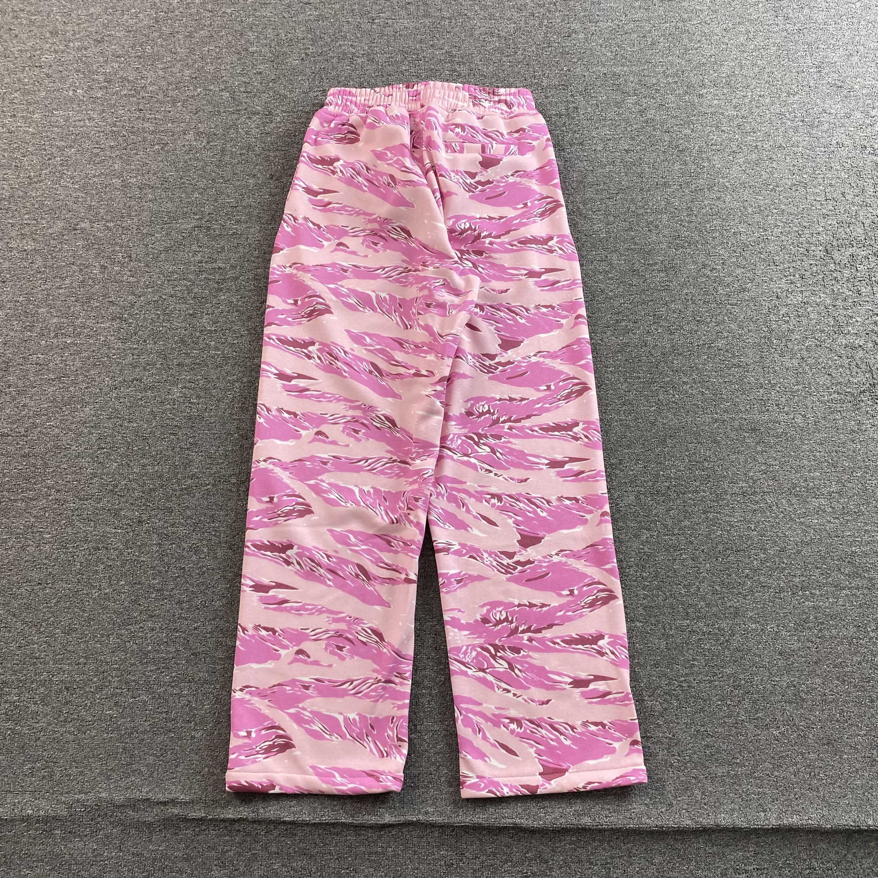 CORTEIZ ISLAND PUFF PRINT OPEN HEM SWEATPANT PINK - PASTFRWRD