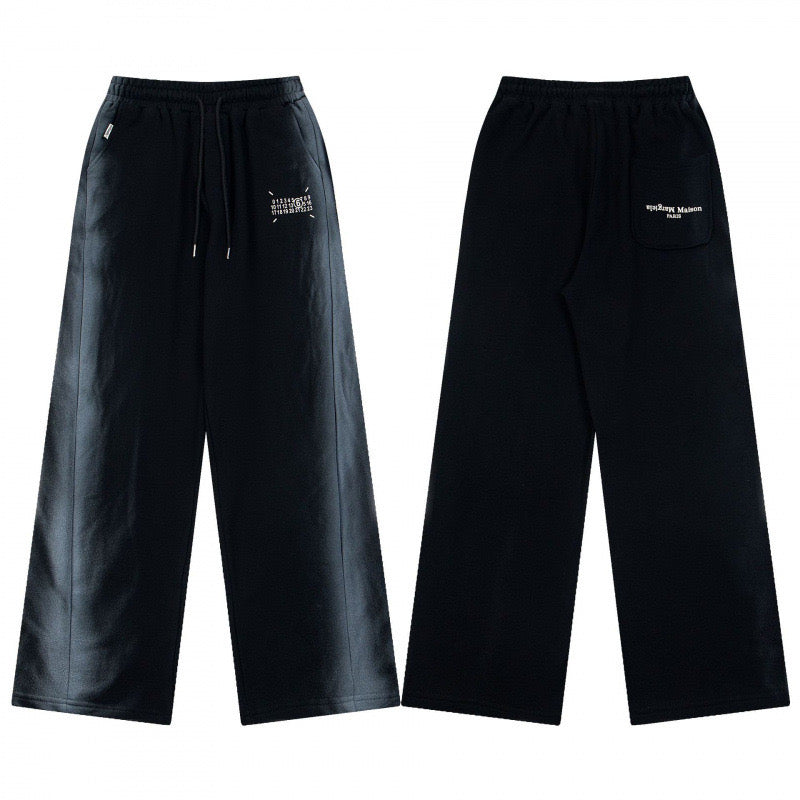 MAISON MARGIELA MM6 WASHED EFFECT SWEATPANTS - PASTFRWRD