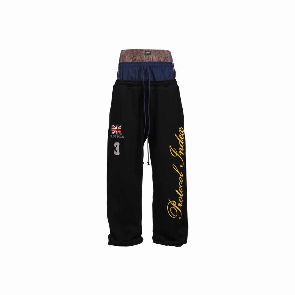 Protocol Index 3 LAYERED SWEAT PANTS - PASTFRWRD