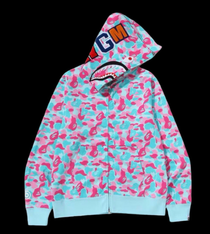 A Bathing Ape Zip-Up Hoodie PASTFRWRD