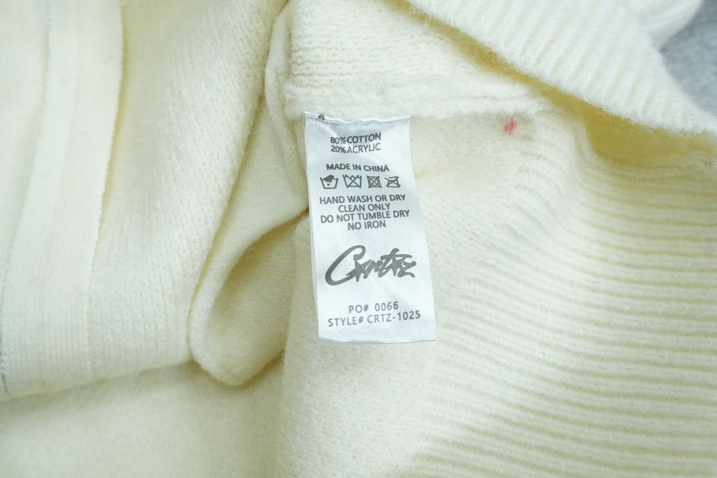 CORTEIZ LUX KNIT ZIP UP TOP - PASTFRWRD