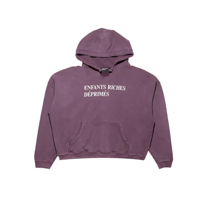 Enfants Riches Déprimés Classic Logo Hoodie 'Mud Red' - PASTFRWRD
