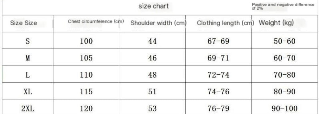 Size chart for Ralph Lauren Vintage Polo with measurements in cm and kg.