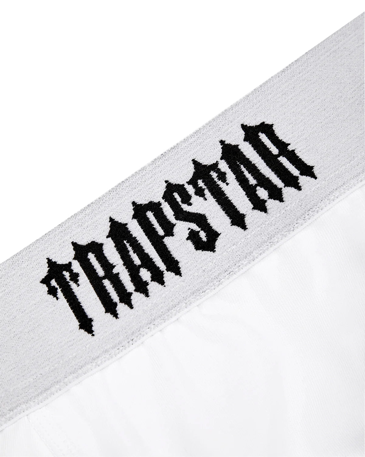 Three-pack of black cotton-rich Trapstar boxer shorts with stretchy waistbands and reinforced seams