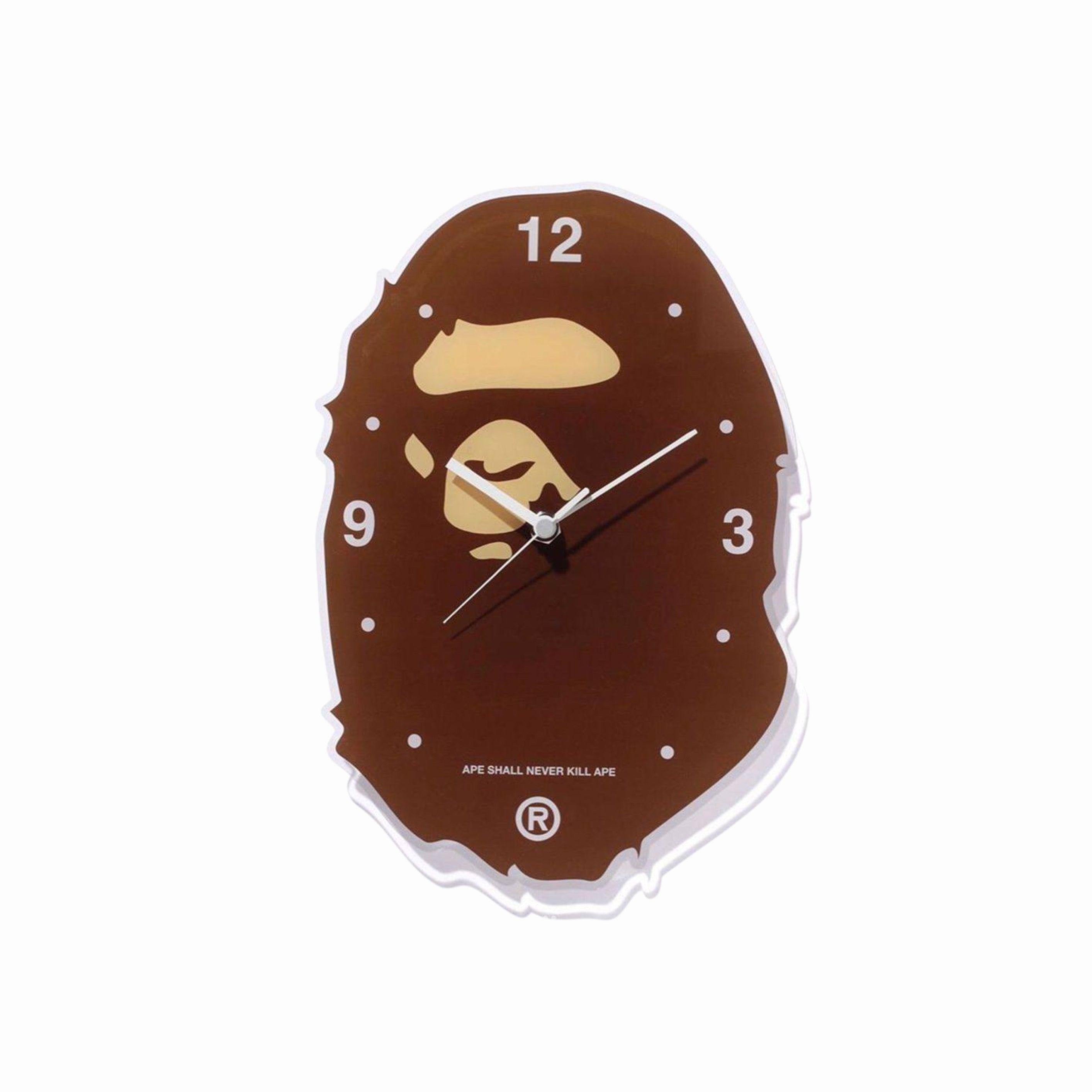 BAPE APE HEAD WALL CLOCK - PASTFRWRD