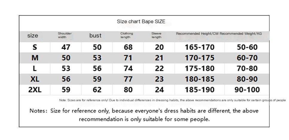 A BATHING APE BAPE T SHIRTS | 50 STYLES - PASTFRWRD